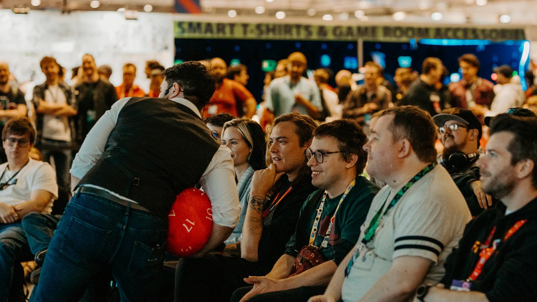 MCM x EGX Fringe stage